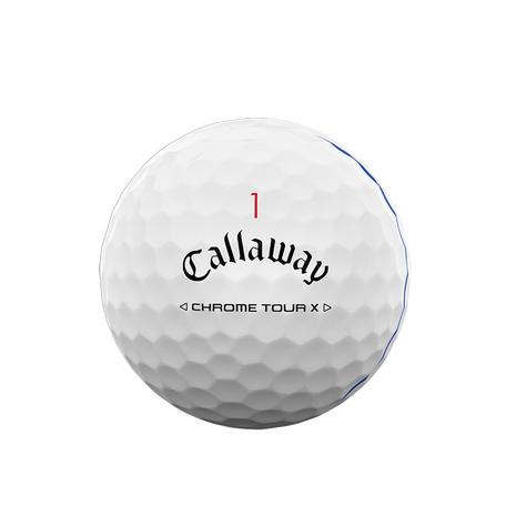 新品　キャロウェイ クロムツアーX ホワイト トリプルトラック　3ダース 楽天市場】キャロウェイ Callaway ゴルフ ボール クロムツアー CHROME