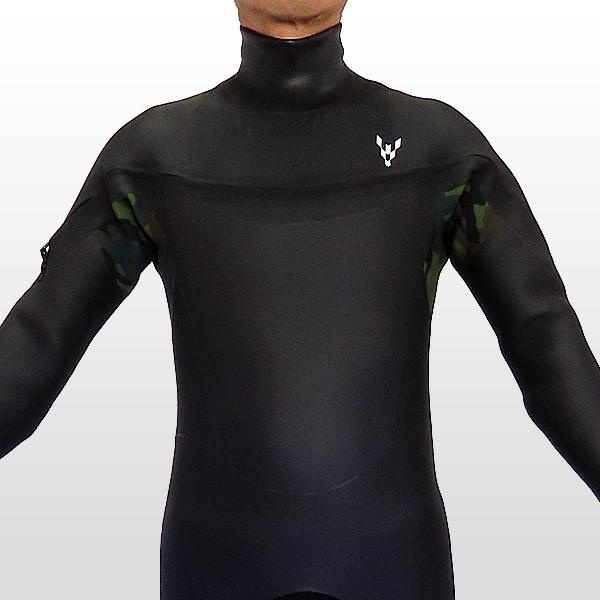 【美品】セミドライ　チェストジップ　ウェットスーツ ウェットスーツ レディース チェストZIP セミドライ フル