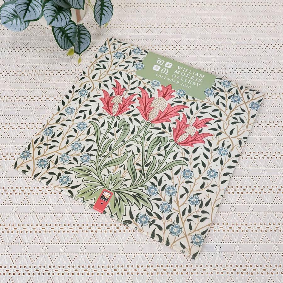 2026年カレンダー WILLIAM MORRIS GALLERY ウィリアムモリス 月めくり