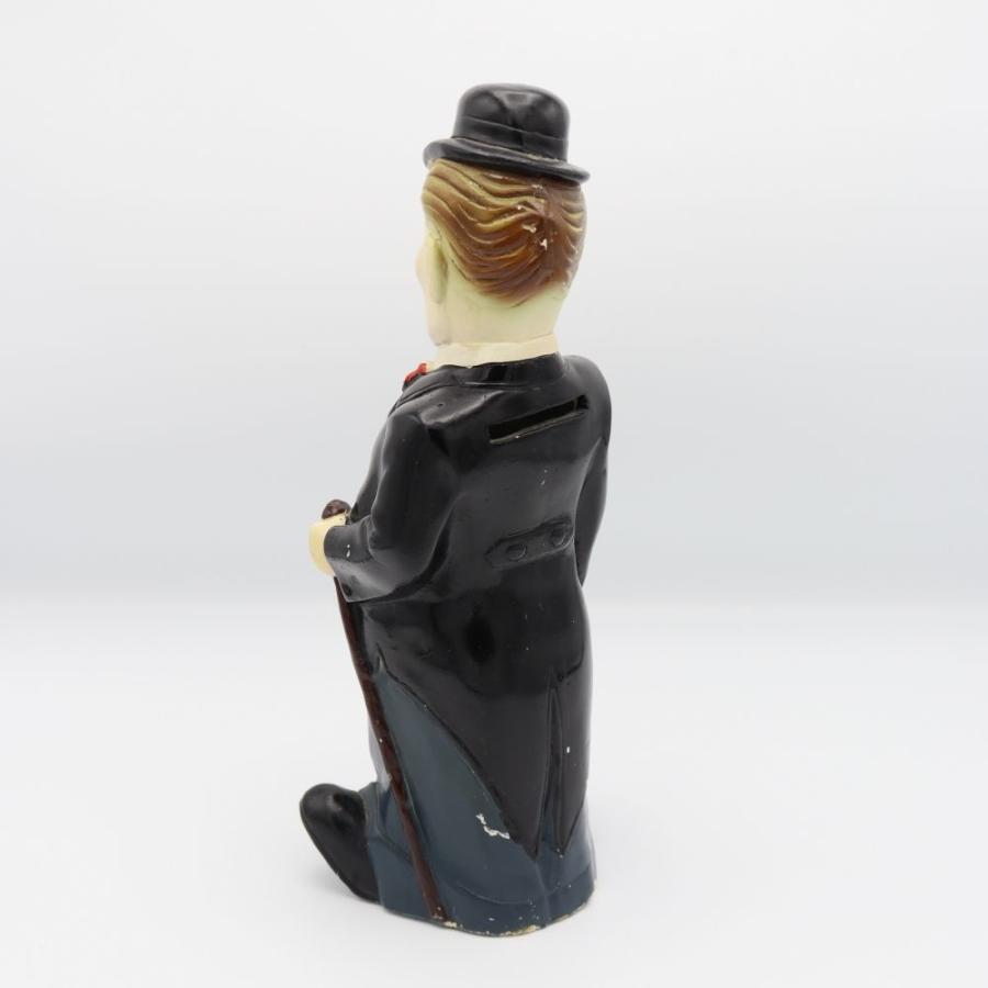 ヴィンテージチャップリン貯金箱 英国 陶器 イギリス VC106-110 