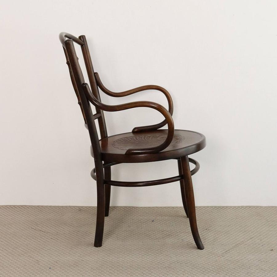 ベントウッドアームチェア 英国 アンティーク ビーチ材 1930年代
