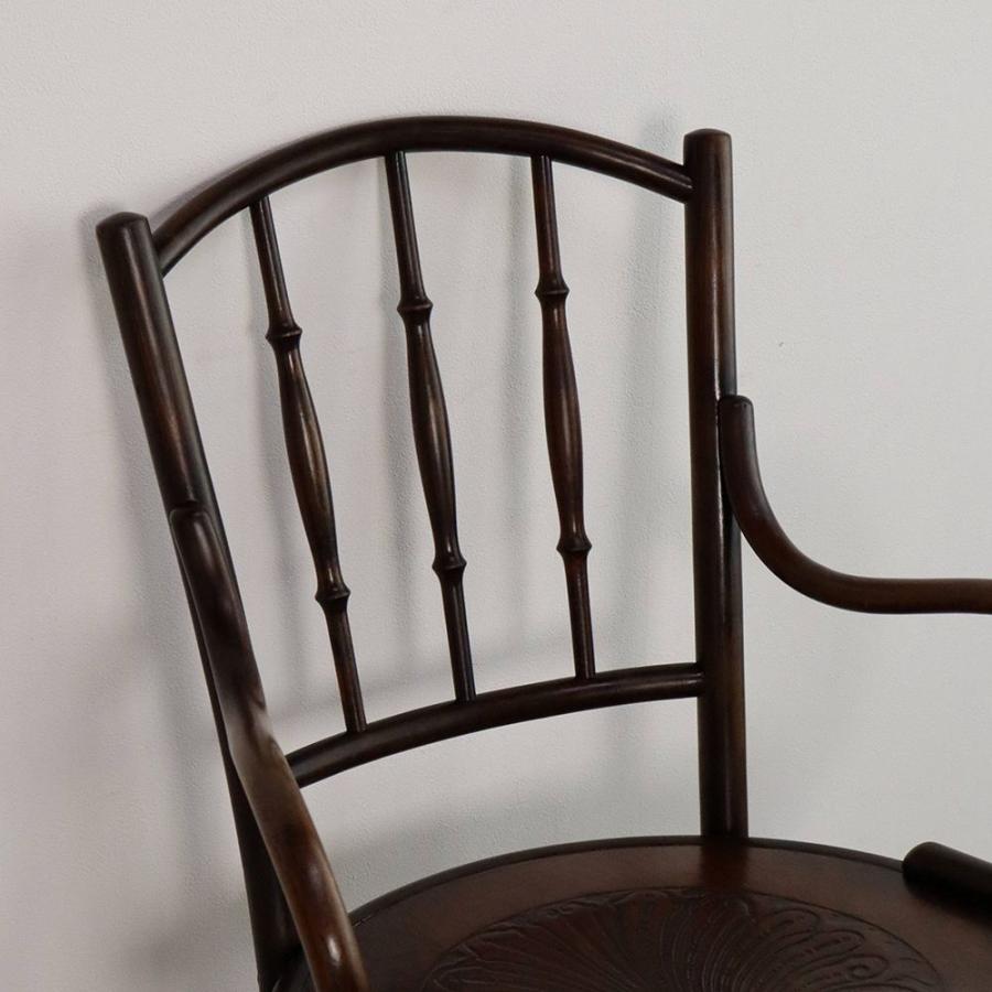 ベントウッドアームチェア 英国 アンティーク ビーチ材 1930年代