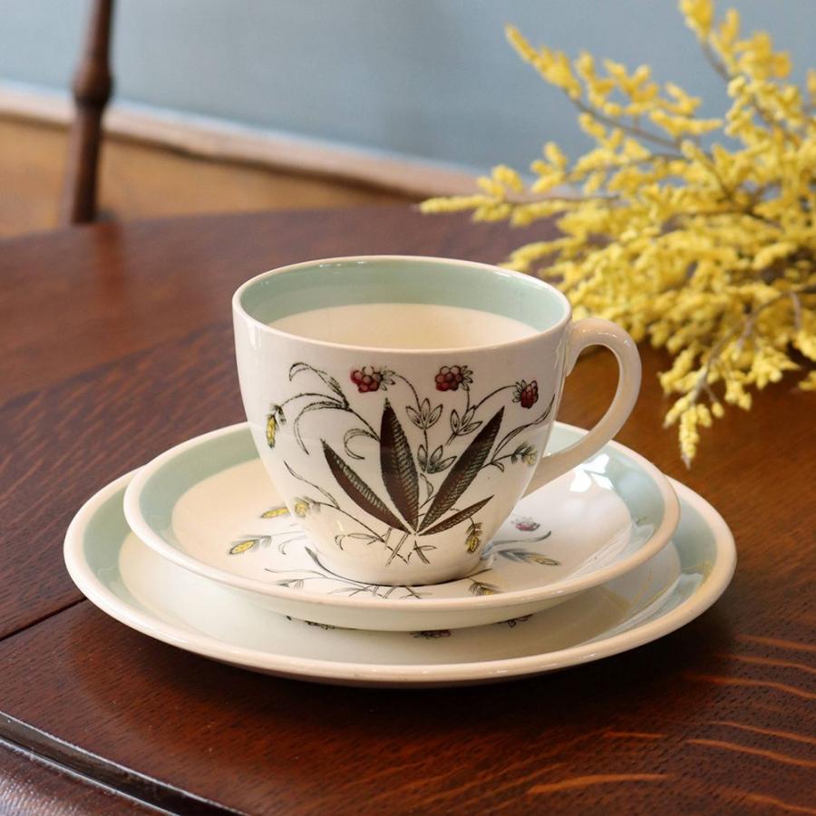 ビンテージトリオ Alfred Meakin Ltd. Hedgerow 英国 陶器 イギリス