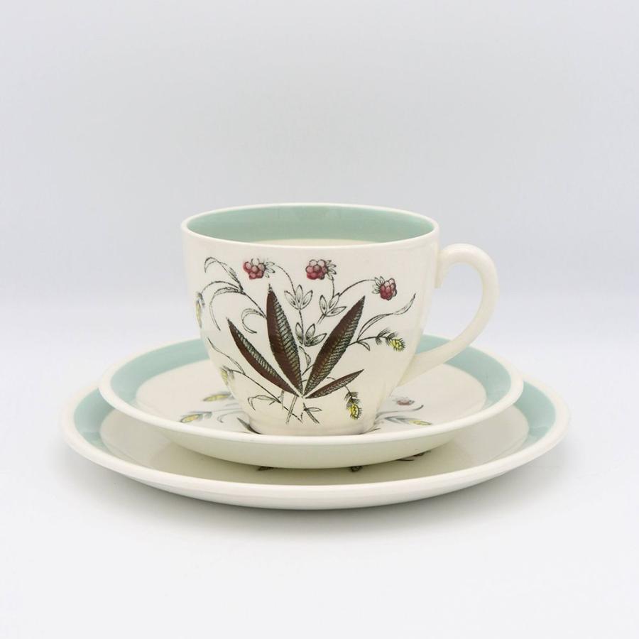 ビンテージトリオ Alfred Meakin Ltd. Hedgerow 英国 陶器 イギリス
