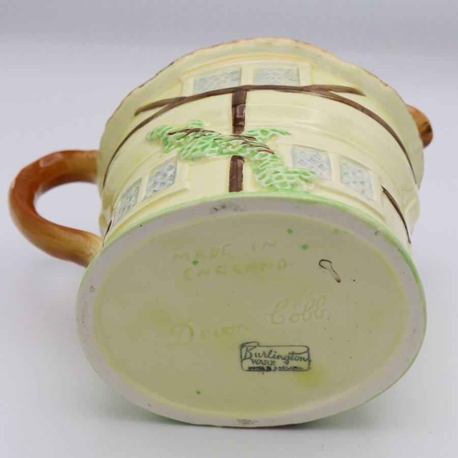 コテージ ビンテージポット Burlington WARE Devon Cobb 英国 陶器 イギリス VC110-186007 ...