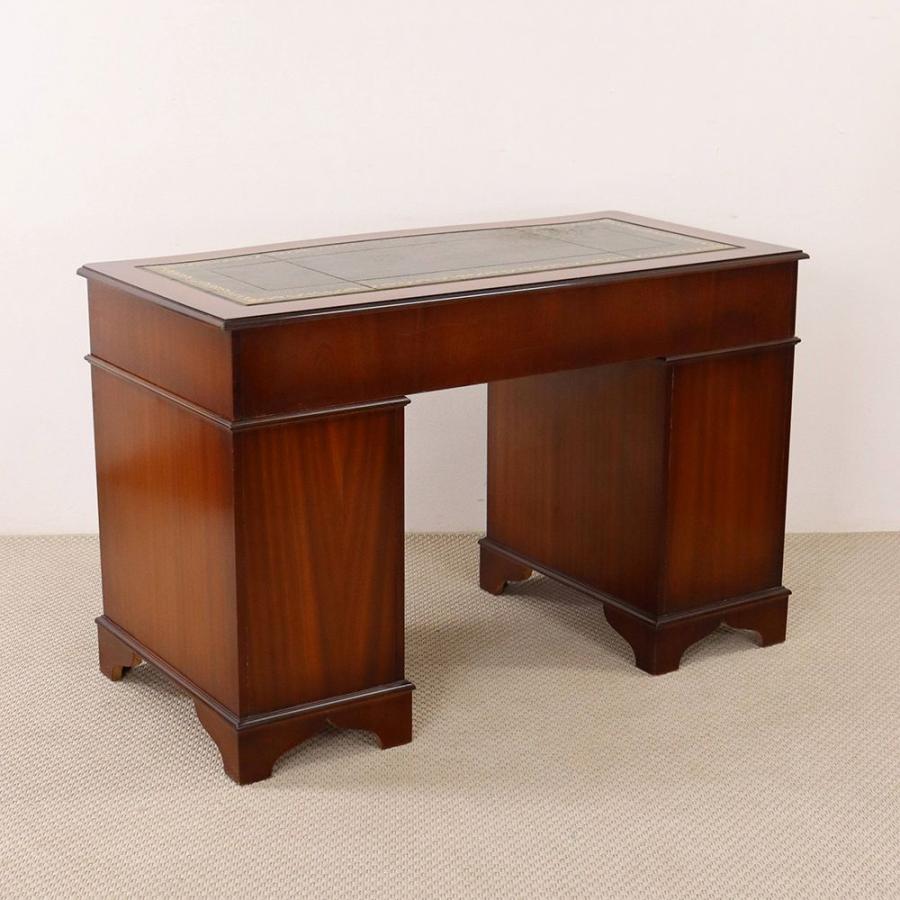 デスク 英国 ヴィンテージ マホガニー材 1990年代 イギリス VC111-214