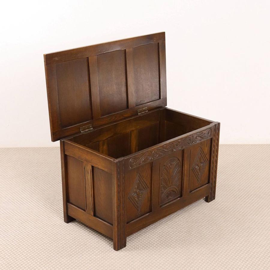 ブランケットボックス 英国 アンティーク オーク材 1930年代 イギリス