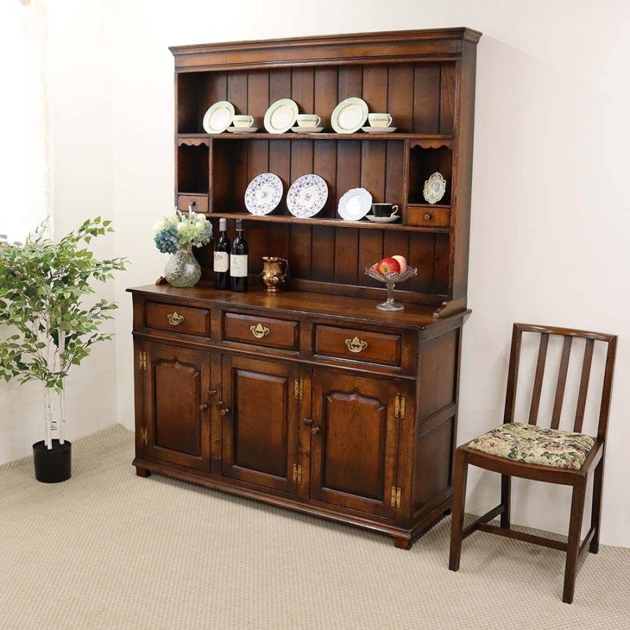 購入30万円 アメリカ 輸入家具 木製 食器棚 幅1320×奥行445×高さ1915㎜ アンティーク ヴィンテージ カップボード 中古 E GCK-1860-WAL ヴィンテージスリム食器棚 ホームテイスト