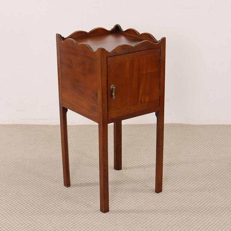 スモールキャビネット 英国 ヴィンテージ マホガニー材 1970年代