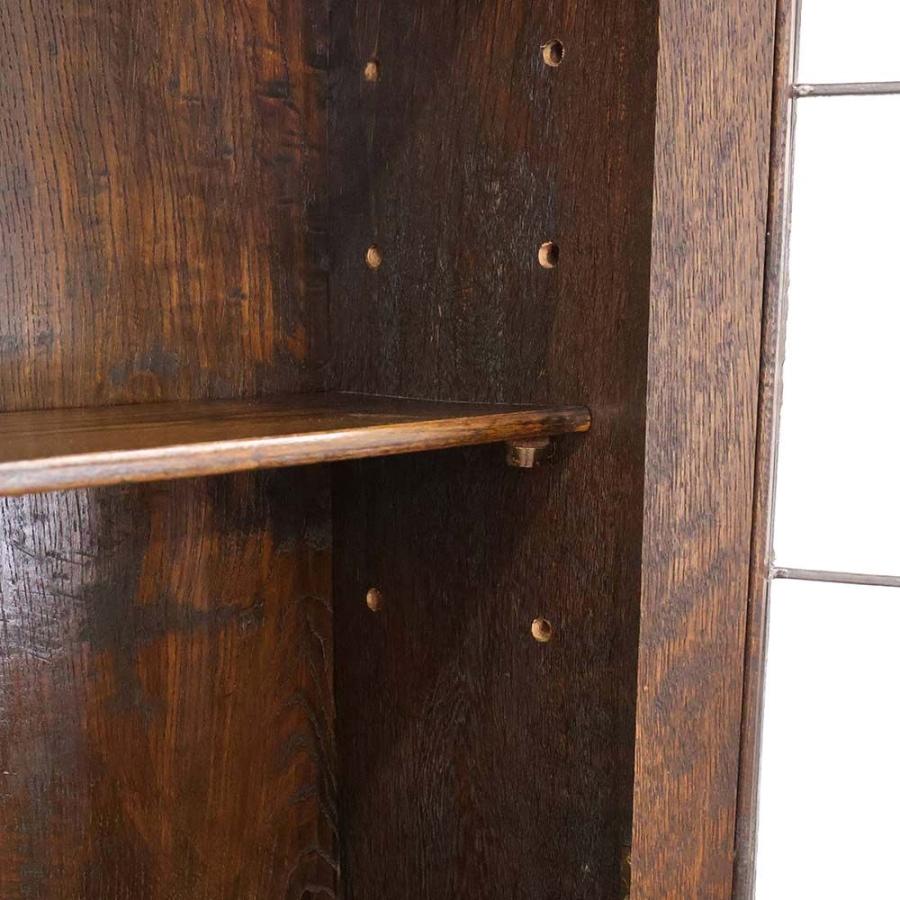 ビューローブックケース 英国 アンティーク オーク材 1930年代