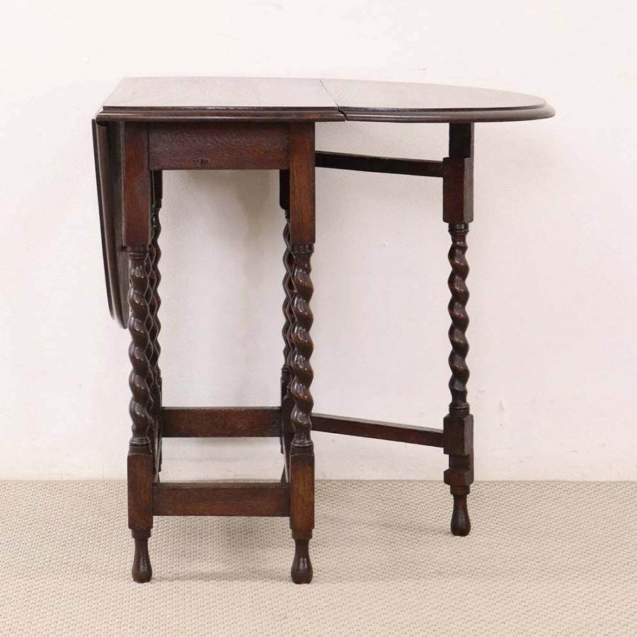 ゲートレッグテーブル 英国 アンティーク オーク材 1930年代 イギリス