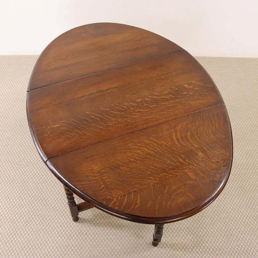 ゲートレッグテーブル 英国 アンティーク オーク材 1930年代 イギリス