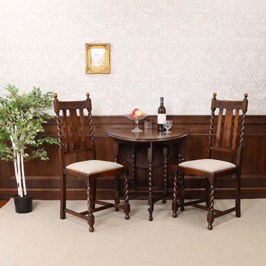 ゲートレッグテーブル 英国 アンティーク オーク材 1930年代 イギリス