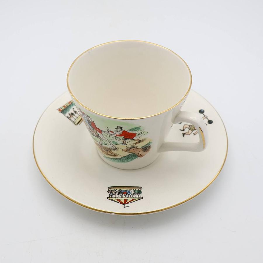 優勝杯＆平円盤 LORD NELSON WARE 連合王国 ヴィンテージ 瀬戸もの 1960年月日 連合王国 VC113-302013