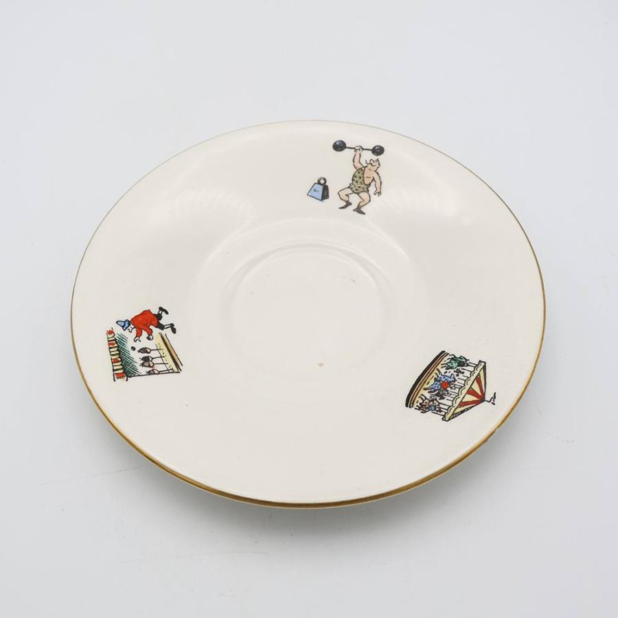 優勝杯＆平円盤 LORD NELSON WARE 連合王国 ヴィンテージ 瀬戸もの 1960年月日 連合王国 VC113-302013