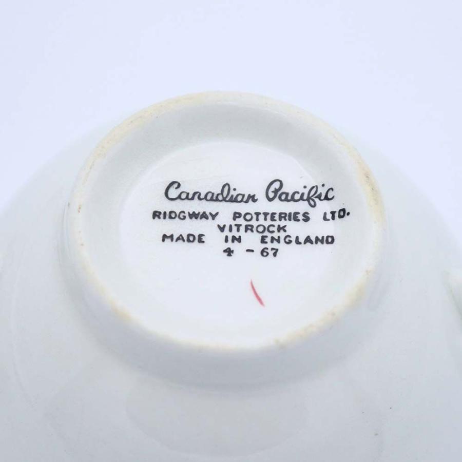 RIDGWAY STEELITE Canadian Pacific Ships スープ\u0026ディッシュセット 英国 ヴィンテージ 1970年代 イギリス VC113-302019_9