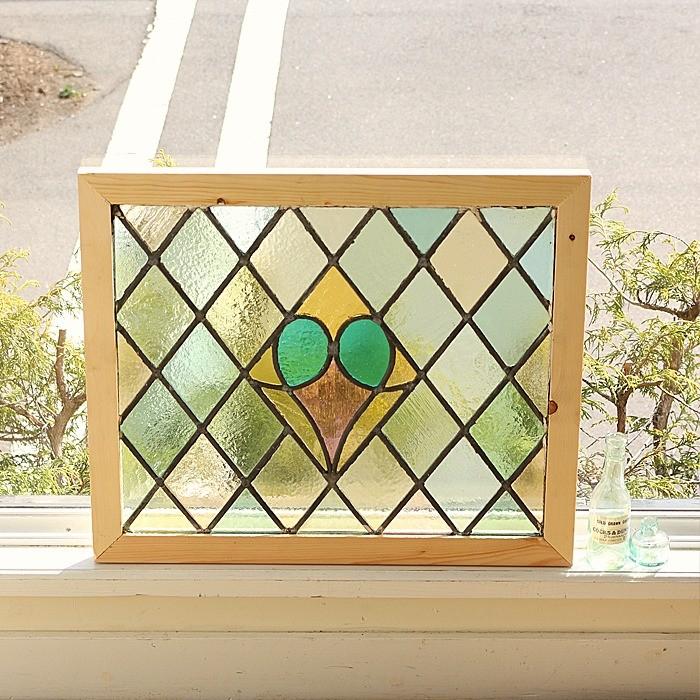ステンドグラス 窓 イギリス おしゃれ 窓 建具 カントリー 飾り窓 Vc90 おしゃれ アンティーク Vc90 ビクトリアンクラフト店