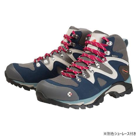 キャラバン（Caravan）（レディース）トレッキングシューズ 登山靴 C4_03 0010403-670 ネイビー ハイキング ゴアテックス｜victoriasurfandsnow｜02