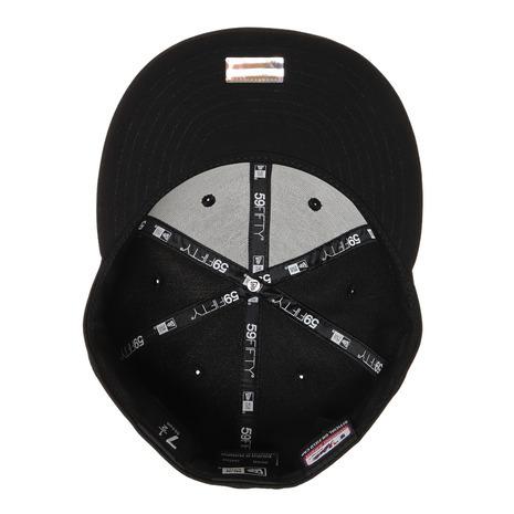 ニューエラ(NEW ERA) 帽子 キャップ 59FIFTY MLBオンフィールド シカゴ・ホワイトソックス ゲーム 黒 11449386 日よけ (メンズ)|VictoriaSurfamp;Snow PayPayモール店|02