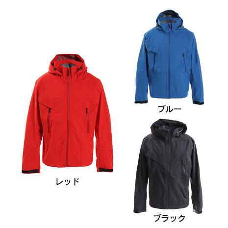 1976円 通信販売 ホールアース Whole Earth ストレッチレインジャケット レッド We21jn11red レインウェア 防水 アウトドア キャンプ レジャー 登山 雨具 メンズ