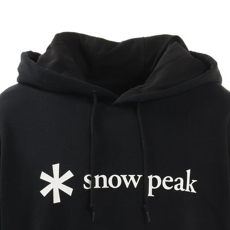 スノーピーク（snow peak）（メンズ）ロゴパーカー SPS-SW-21SU001 トレーナー スウェット トップス 長袖 フード アウトドア カジュアル ポケット｜victoriasurfandsnow｜05