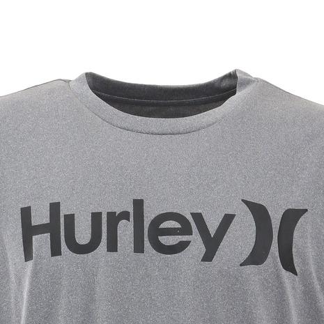 ハーレー（HURLEY）（メンズ）ラッシュガード 半袖 Tシャツ ショートスリーブ ONE AND ONLY MRG2100007 UVカット 水陸両用 紫外線対策 UPF50+｜victoriasurfandsnow｜05