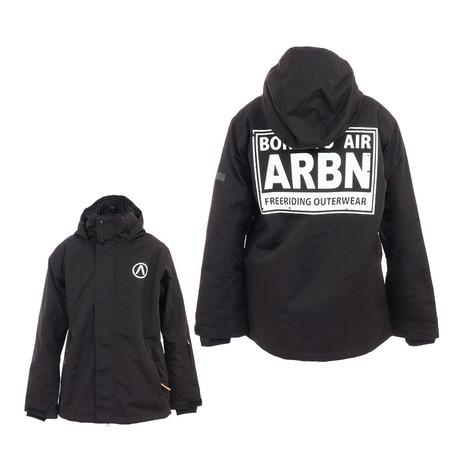 エアボーン ARBN スノーボード ウェア メンズ ジャケット ABJ11102 SOLID 期間限定お試し価格 一番の贈り物 BLACK