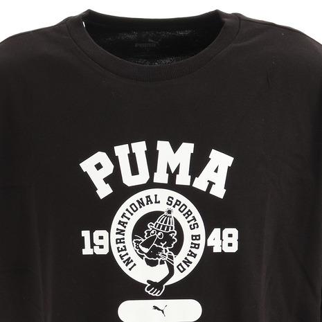 プーマ(PUMA) SUPER PUMA ロングスリーブTシャツ 847539 01 BLK (メンズ)|victoriasurfandsnow|03