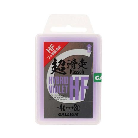 超滑走 HYBRID VIOLET HF スキー・スノーボードワックス６個 GALLIUM（ガリウム） （メンズ、レディース）超滑走 HYBRID HF VIOLET