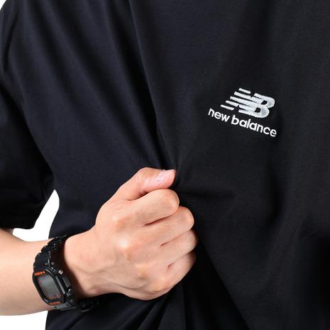 ニューバランス（new balance）（メンズ、レディース）半袖Tシャツ メンズ Essentials uni-ssentials UT21503BK｜victoriasurfandsnow｜09