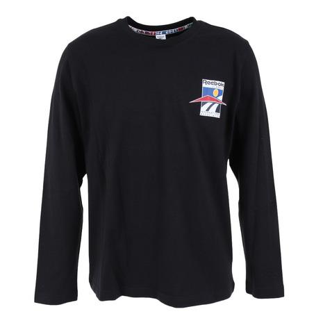 リーボック（REEBOK）（メンズ）長袖Tシャツ メンズ クラシックス インターナショナル GJS49-FJ3263 ロンT ブラック :  10803015701 : VictoriaSurf&SnowYahoo!店 - 通販 - Yahoo!ショッピング