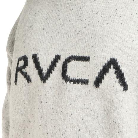 シューズが購入できます ルーカ（RVCA）（メンズ）BIG RVCA KNIT セーター BC042090 GRY
