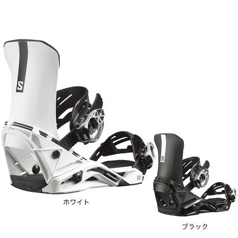 SALOMON スノーボードビンディング ブラック/ホワイト 楽天市場】SALOMON サロモン スノーボード バインディング