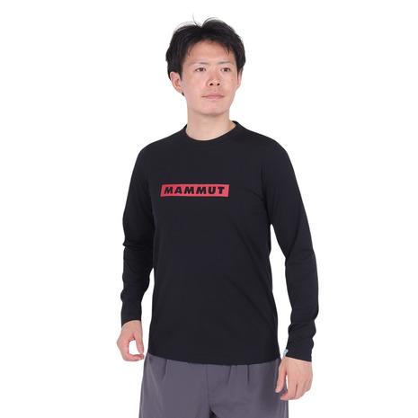 マムート（MAMMUT） 長袖Tシャツ ロンT QD ロゴ プリント ロング