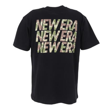 ニューエラ（NEW ERA）（メンズ、レディース）半袖Tシャツ メンズ ダックハンター カモ ワードマークロゴ 13516776｜victoriasurfandsnow｜03