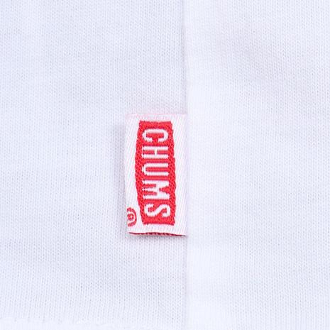 チャムス（CHUMS）（レディース）半袖Tシャツ オーバーサイズドリンガー CHUMS ロゴTシャツ CH11-2179-W071 ホワイト×ブラック｜victoriasurfandsnow｜09