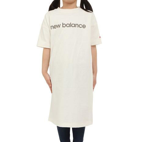 ニューバランス（new balance）（キッズ）半袖Tシャツ ジュニア リニアロゴ ドレス ABD35052SST｜victoriasurfandsnow｜02