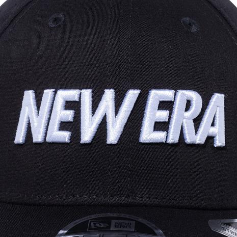 ニューエラ（NEW ERA）（メンズ）9FIFTY ストレッチスナップ ワードマークロゴ ブラック×ホワイト キャップ 13552069 帽子｜victoriasurfandsnow｜06