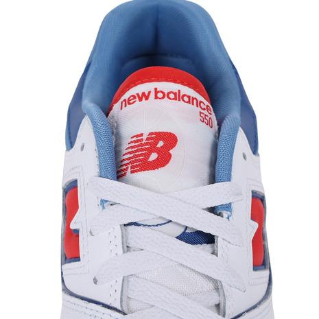 ニューバランス（new balance）（メンズ、レディース）スニーカー 550 BB550 NCH D ホワイト レッド スポーツ カジュアル シューズ タウン 普段履き 街履き｜victoriasurfandsnow｜09