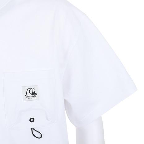 クイックシルバー（Quiksilver）（メンズ）オリジナル ポケット 半袖Tシャツ 23SUQST232014WHT｜victoriasurfandsnow｜06