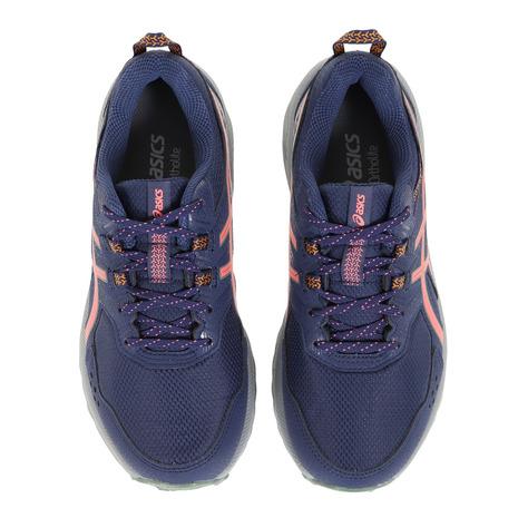 アシックス（ASICS）（レディース）ランニングシューズ ゲル ベンチャー 9 WIDE ネイビー 1012B314.400 スニーカー トレイルラン クッション 軽量｜victoriasurfandsnow｜02