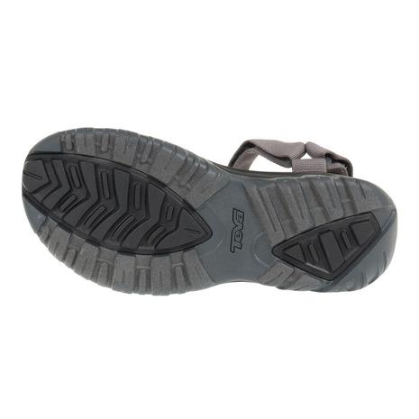 テバ（Teva）（メンズ）スポーツサンダル ハリケーン 4 ブラック グレー 1093379-DSDGG ストラップサンダル 軽量 クッション 面ファスナー｜victoriasurfandsnow｜10