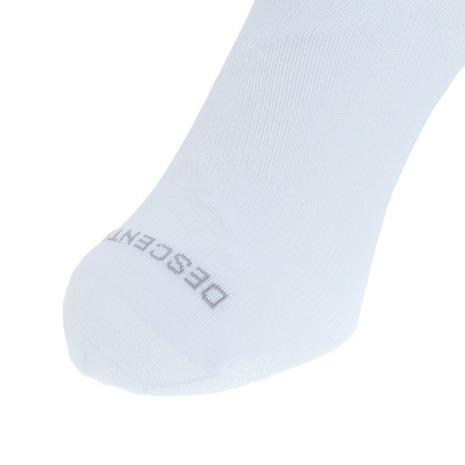 デサント（DESCENTE）（メンズ、レディース）ランニングソックス 靴下 MoveSox ホワイト DOAVJB02 WH アンクル丈 スポーツ スパイラルサポート｜victoriasurfandsnow｜05