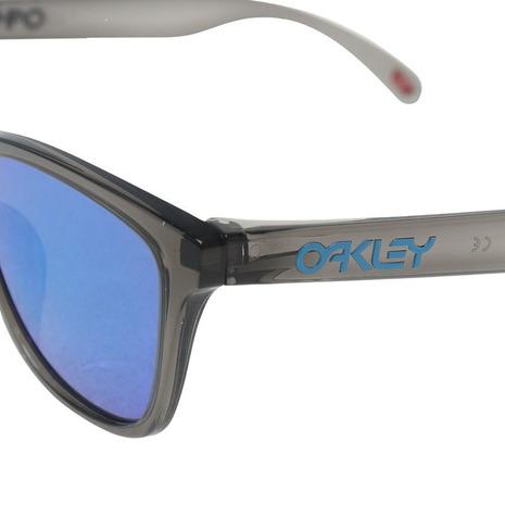 オークリー（OAKLEY）（メンズ）サングラス FROGSKINS Grey Smoke/PRIZM Sapphire 9245-7454 ケース付 UV｜victoriasurfandsnow｜04