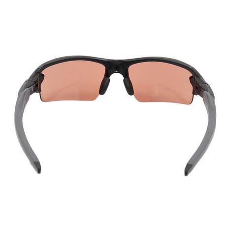 オークリー（OAKLEY）（メンズ、レディース）サングラス FLAK 2.0 Polished Black/Prizm Dark Golf 9271-3761 ケース付 UV_2