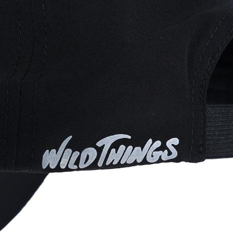 ワイルドシングス（WILD THINGS）（メンズ）帽子 キャップ エラスティック ナイロン ベース キャップ WT23027SL-BLACK ブラック｜victoriasurfandsnow｜11