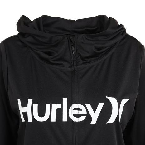 ハーレー（HURLEY）（レディース）ラッシュガード パーカー フルジップ 