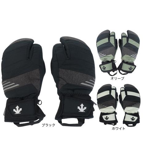 デサント（DESCENTE）（メンズ）スキーグローブ 3フィンガー ミトン 