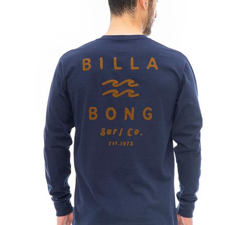 ビラボン（BILLABONG）（メンズ）ONE TIME ロングTシャツ BD012050 NVY｜victoriasurfandsnow｜03