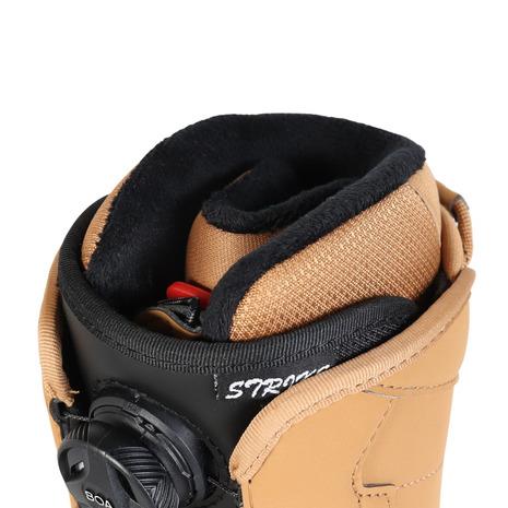 head STRIKE ベージュ スノーボードブーツ 25cm BOAシステム HEAD（ヘッド） （レディース）スノーボード ブーツ ボア ダイヤル式